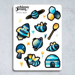 whimsy dream space bees