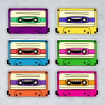 Mixtape 90s Sticker