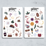Magical Winter Sticker Sheet