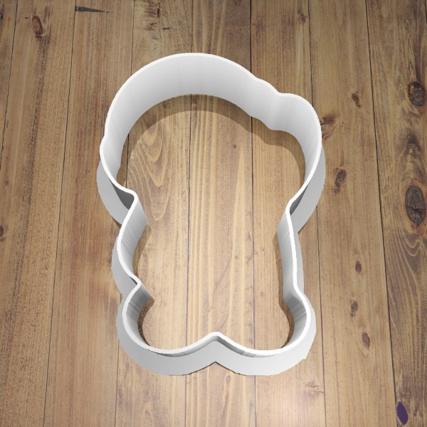 3D Printed PLA Cookie Cutter - Astronaut [3.5 inch]