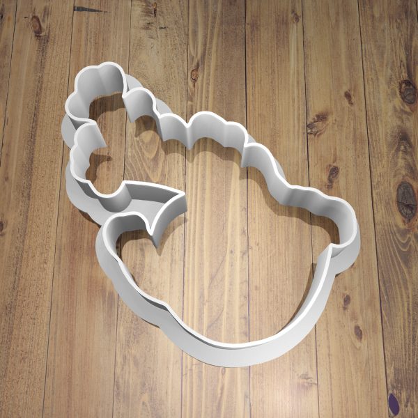 3D Printed PLA Cookie Cutter - Sloth On Vine [3.5 inch]