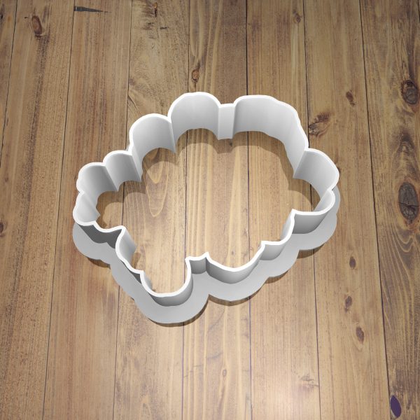 3D Printed PLA Cookie Cutter - Floral Bouquet [3 inch]